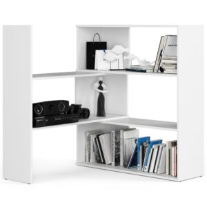 Ak furniture Knihovna TWIST mini bílá