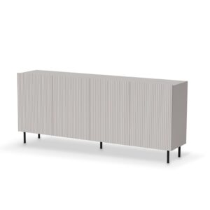 HALMAR Komoda Paxos 180 cm kašmír/černá