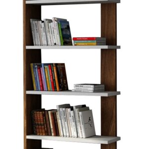 Kalune Design Regál Order II bílý/ořech