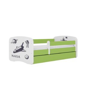 Kocot kids Dětská postel Babydreams Nasa zelená