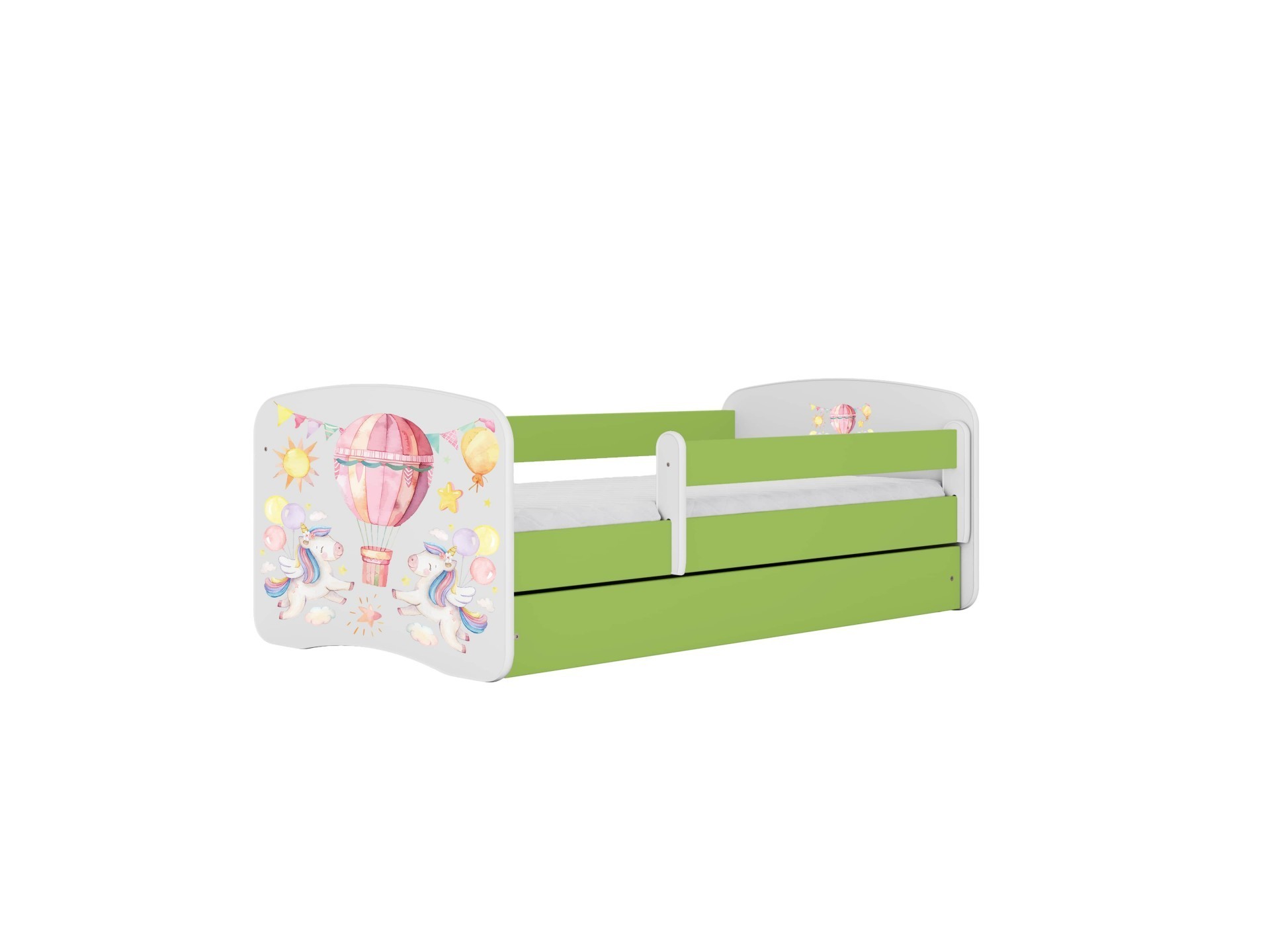 Kocot kids Dětská postel Babydreams balón zelená