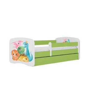 Kocot kids Dětská postel Babydreams dinosauři zelená