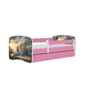 Kocot kids Dětská postel Babydreams loď růžová