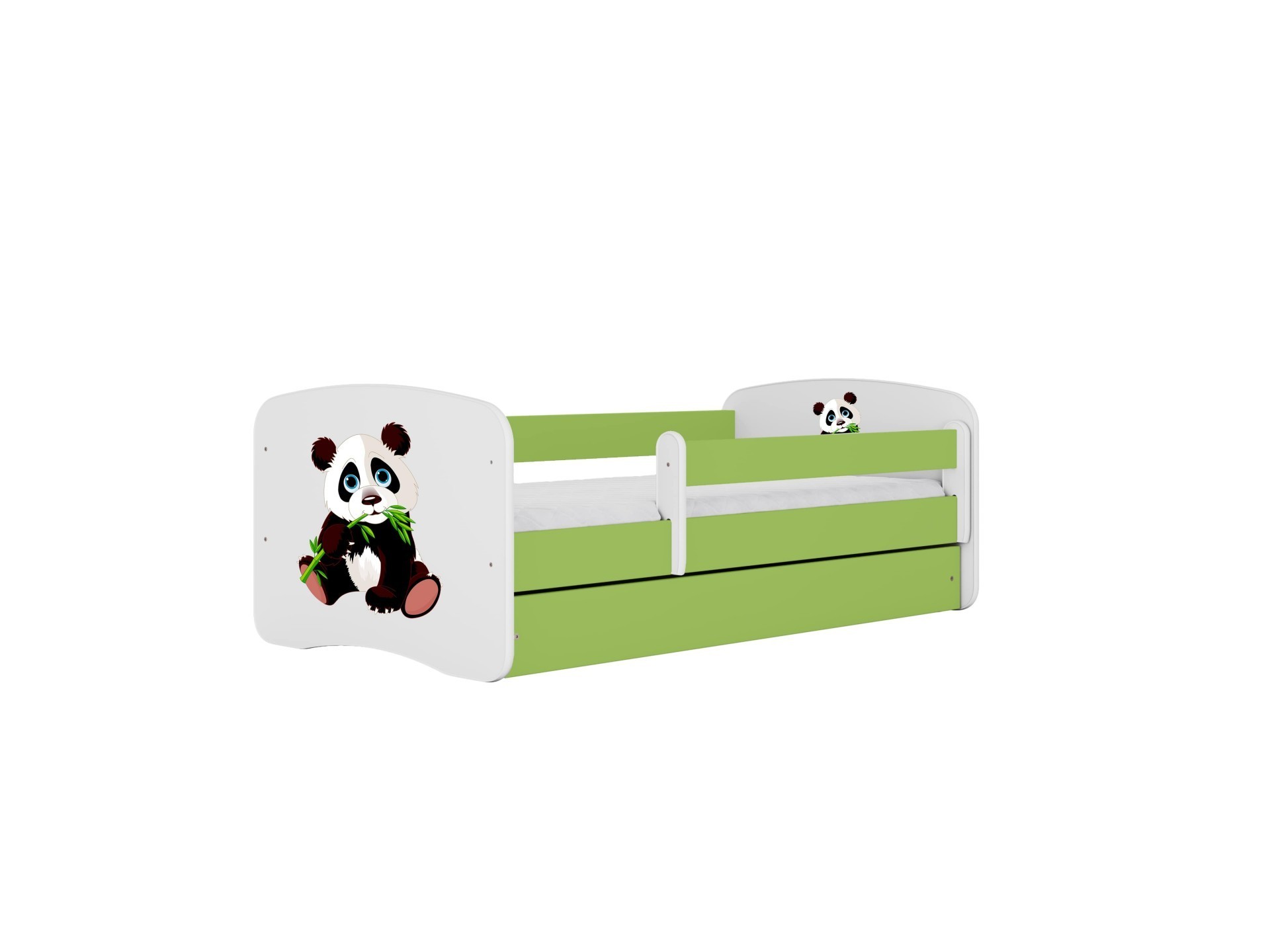 Kocot kids Dětská postel Babydreams panda zelená II