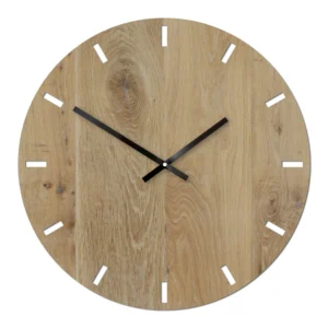 ModernClock Nástěnné hodiny Big Oak hnědé