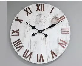 ModernClock Nástěnné hodiny Denny hnědé