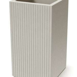 Prosperplast Květináč Coros Square High 40 cm pískový