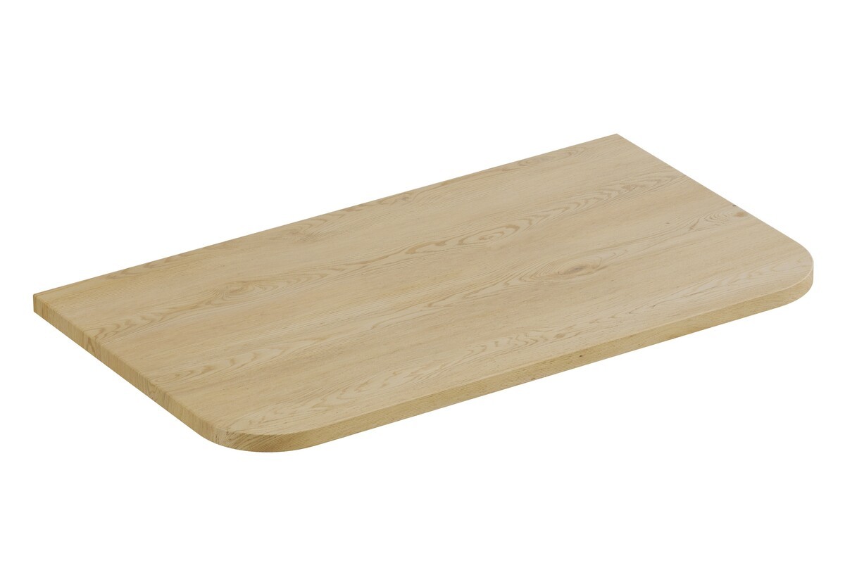 Comad Deska pod umyvadlo Ovalia 80 cm dub Cremona