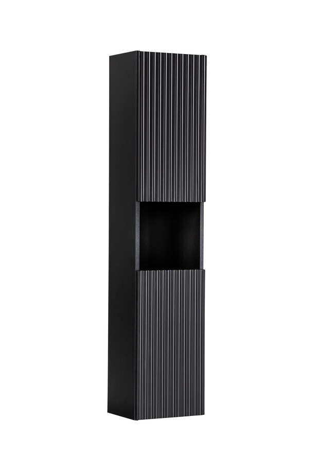 Comad Koupelnová sestava Nova Black 100 cm se skříňkami a umyvadlem černá/dub evoke - Obrázek 2