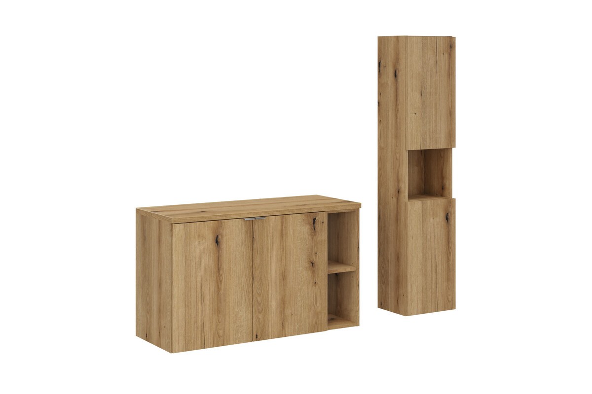 Comad Koupelnová sestava Nova Oak se skříňkami 100 cm dub evoke