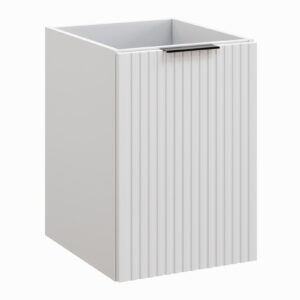 Comad Závěsná koupelnová skříňka s košem na prádlo Casad 40 cm bílá