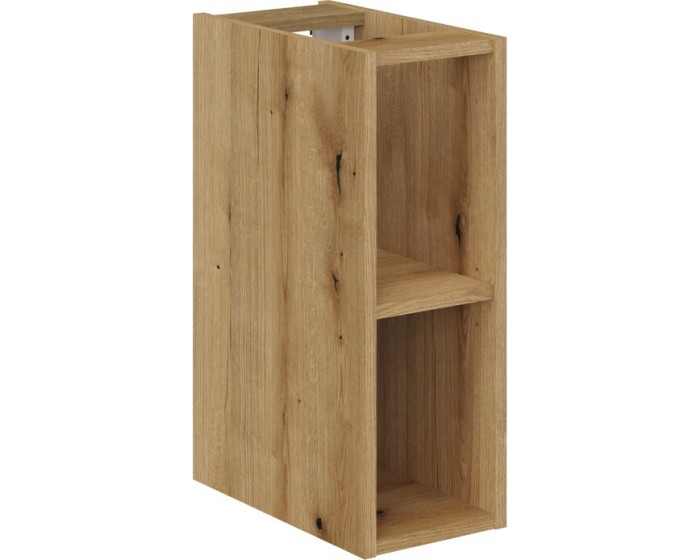Comad Závěsná skříňka pod umyvadlo Line Reed Green II s deskou 80 cm zelená/dub evoke - Obrázek 2