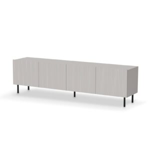 HALMAR TV stolek Paxos 200 cm kašmír/černý