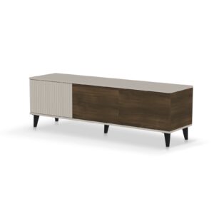 HALMAR TV stolek Random 150 cm kašmír/ořech