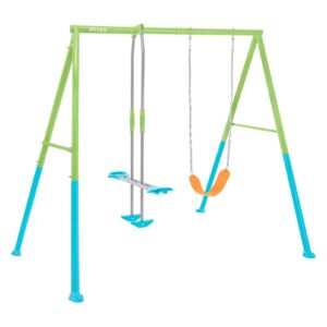 INTEX Zahradní dvojitá houpačka Kidsdream vícebarevná