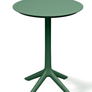 Prosperplast Vysoký zahradní stůl Rimos 57 cm tmavě zelený