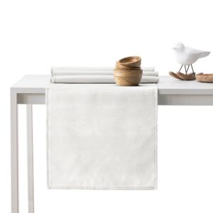 Sada ubrusu a běhounu na stůl AmeliaHome VESTA 115x300+35x300 cm krémová