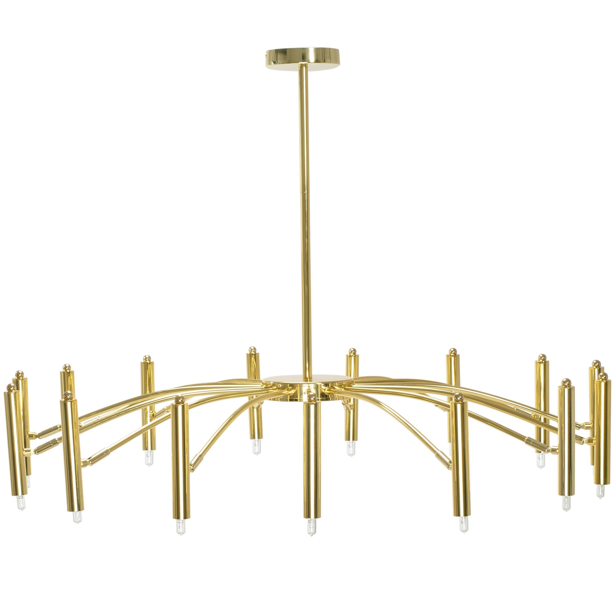 TooLight Stropní svítidlo Candle 97 cm zlaté