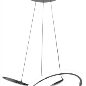TooLight Stropní svítidlo Ring LED stříbrné