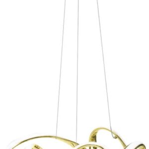 TooLight Stropní svítidlo na dálkové ovládání LED EVE APP821-CP zlaté