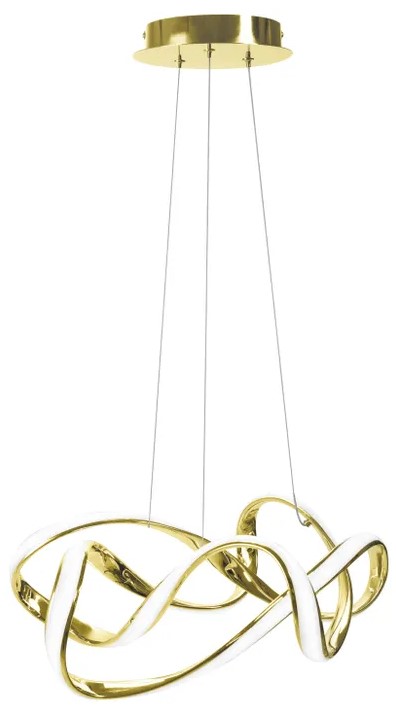 TooLight Stropní svítidlo na dálkové ovládání LED EVE APP821-CP zlaté