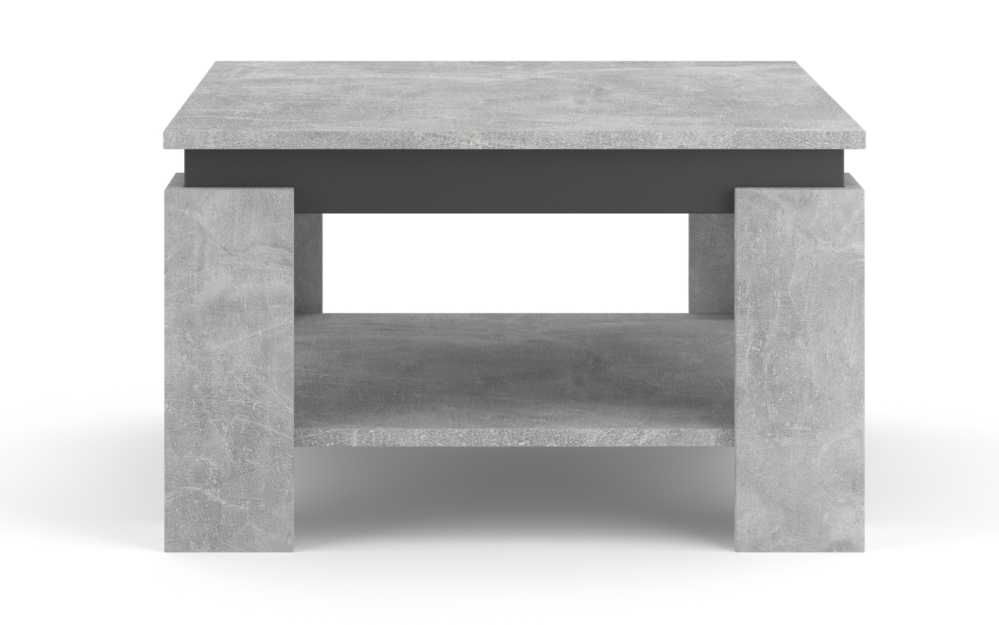 Vivaldi Konferenční stolek Tinto 68 cm beton/antracit - Obrázek 2