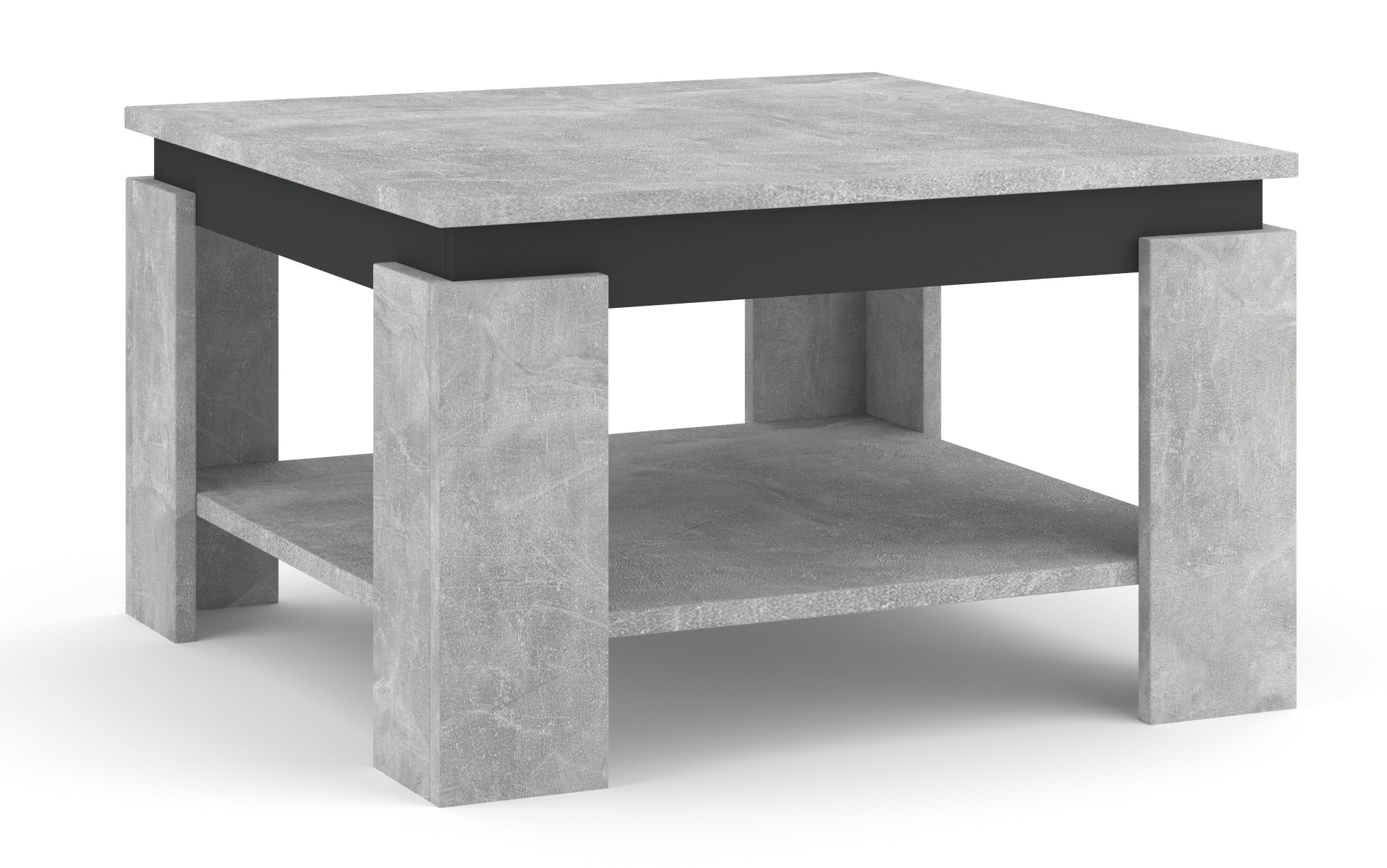 Vivaldi Konferenční stolek Tinto 68 cm beton/antracit