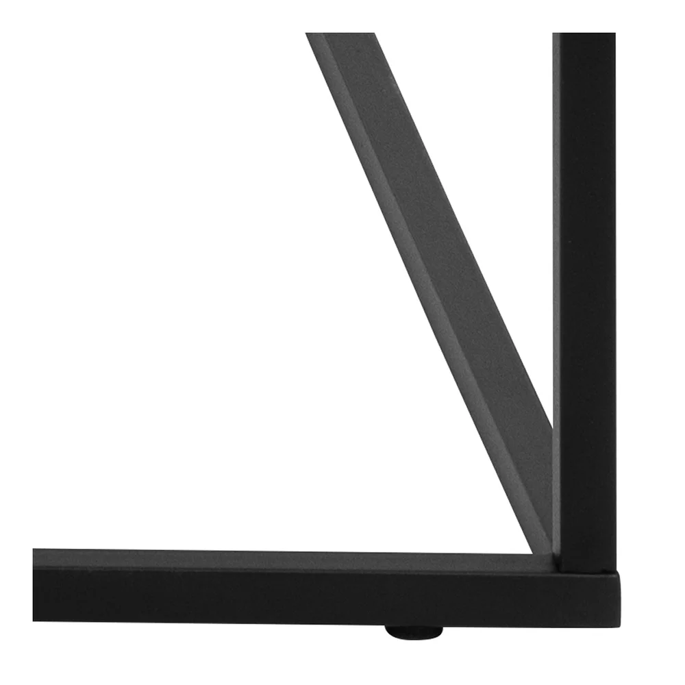Actona Konferenční stolek Barossa 110 cm černý mramor/černý - Obrázek 2