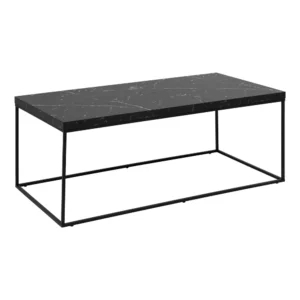 Actona Konferenční stolek Barossa 110 cm černý mramor/černý