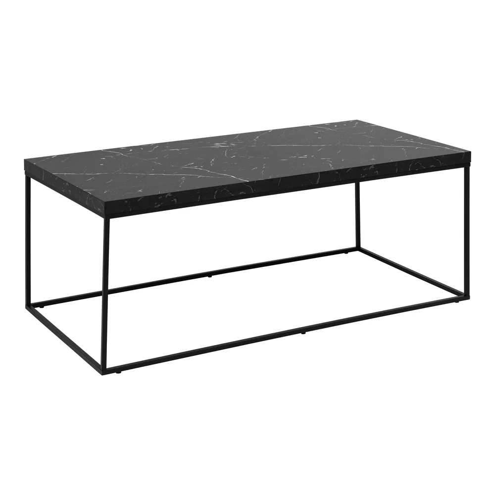 Actona Konferenční stolek Barossa 110 cm černý mramor/černý
