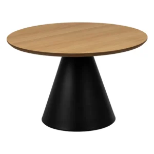 Actona Konferenční stolek Soli 65 cm černý/dub přírodní