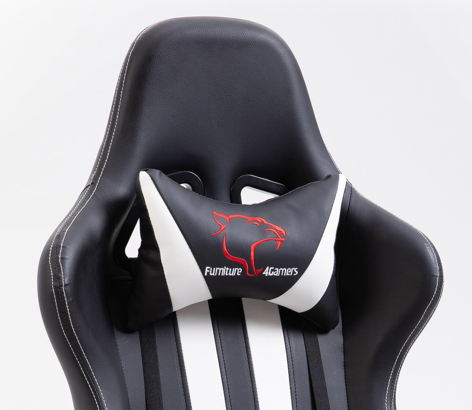 Ak furniture Herní křeslo F4G FG33 černé/bílé - Obrázek 2