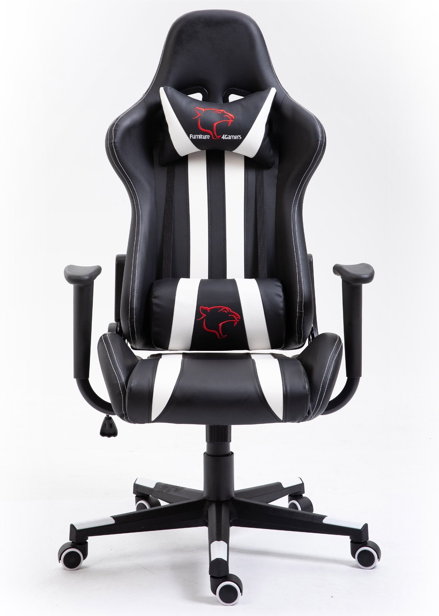 Ak furniture Herní křeslo F4G FG33 černé/bílé