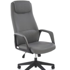 HALMAR Kancelářská židle RAZOR ekokůže šedá