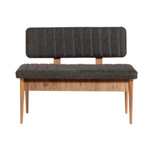 Kalune Design Lavice VINA s úložným prostorem 110 cm borovice atlantic/antracitová