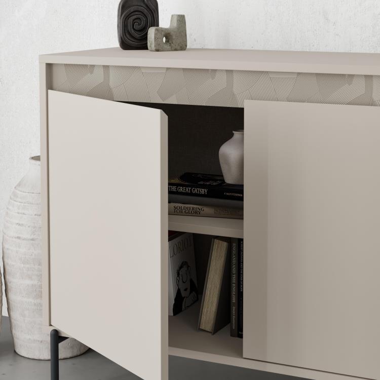 Komoda Houseland Mott 150 cm pískovec - Obrázek 2