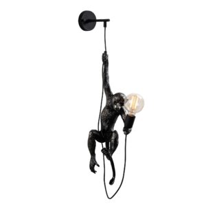 Opviq Nástěnná lampa Singe černá