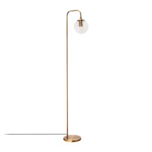 Opviq Stojací lampa Viran vintage zlatá/čirá