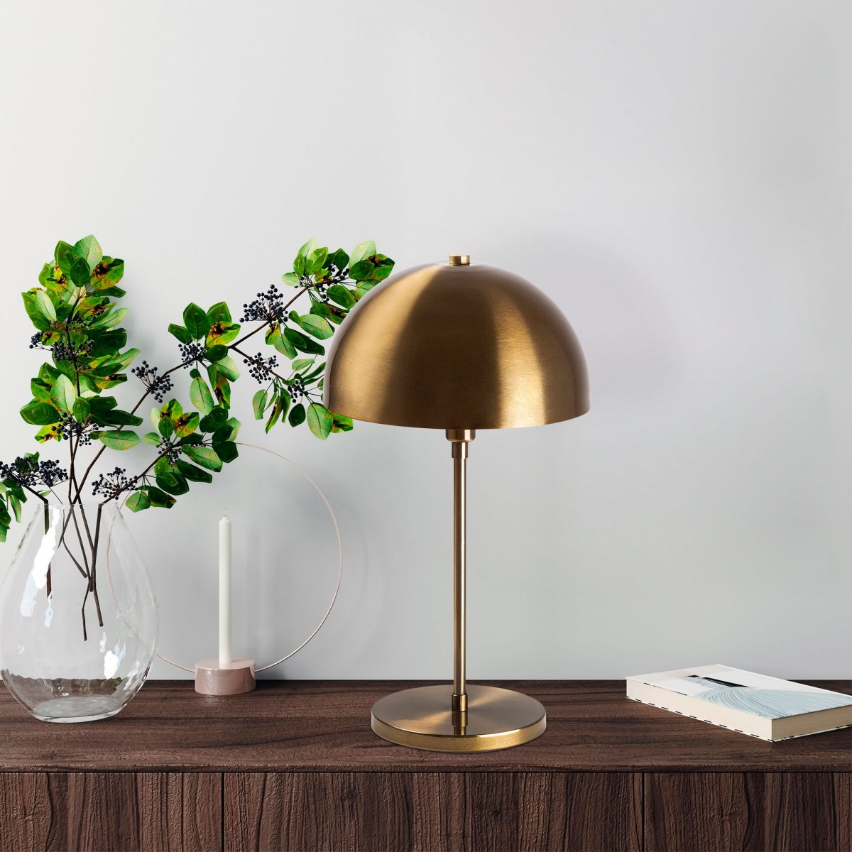 Opviq Stolní lampa Varzan mosaz - Obrázek 2