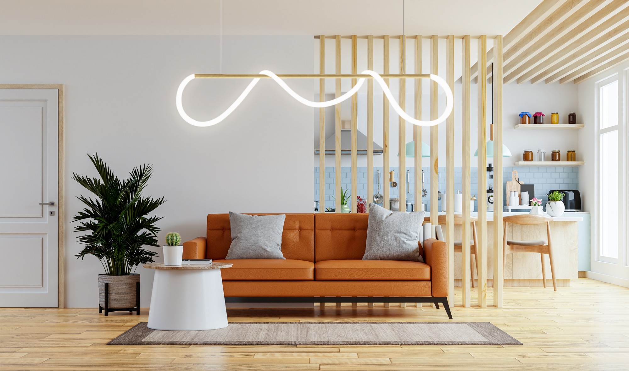 TooLight Stropní LED svítidlo Morko zlaté - Obrázek 2