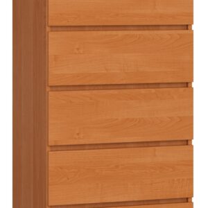 Ak furniture Komoda Kuba 60 cm - 6 šuplíků olše