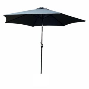 Ak furniture Zahradní slunečník ORIENT 270 cm tmavě šedý