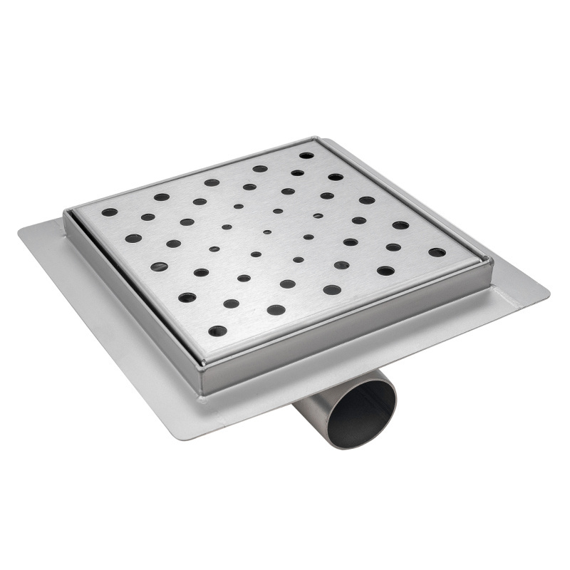 BPS-koupelny Čtvercový sprchový odtokový žlab DL06-G7 HYD-3872 15x15 cm