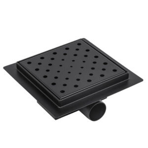 BPS-koupelny Čtvercový sprchový odtokový žlab DL06-G7 HYD-3875 15x15 cm
