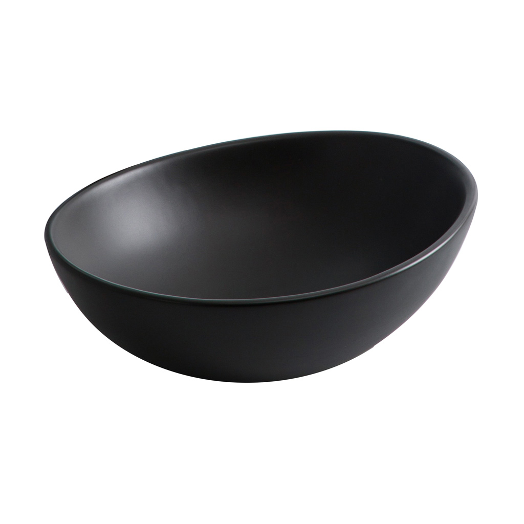 BPS-koupelny Deskové keramické umyvadlo Akord 40 (40x33 cm)