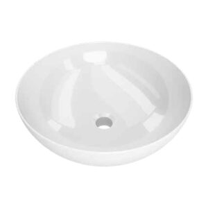 BPS-koupelny Deskové keramické umyvadlo CSRE-3 29-29 (ø 29x10 cm)