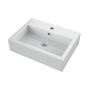 BPS-koupelny Deskové keramické umyvadlo CSS 51-38 (51x38x13 cm)