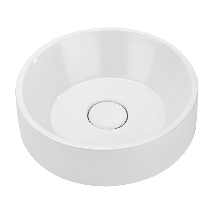 BPS-koupelny Deskové keramické umyvadlo Mnichov 6U4S (ø 45x12
