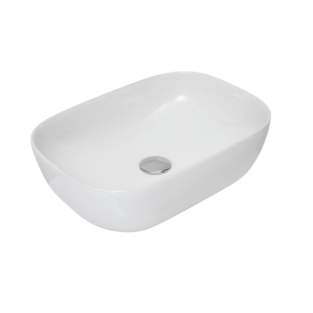 BPS-koupelny Deskové keramické umyvadlo Samo 45 (45x32 cm)