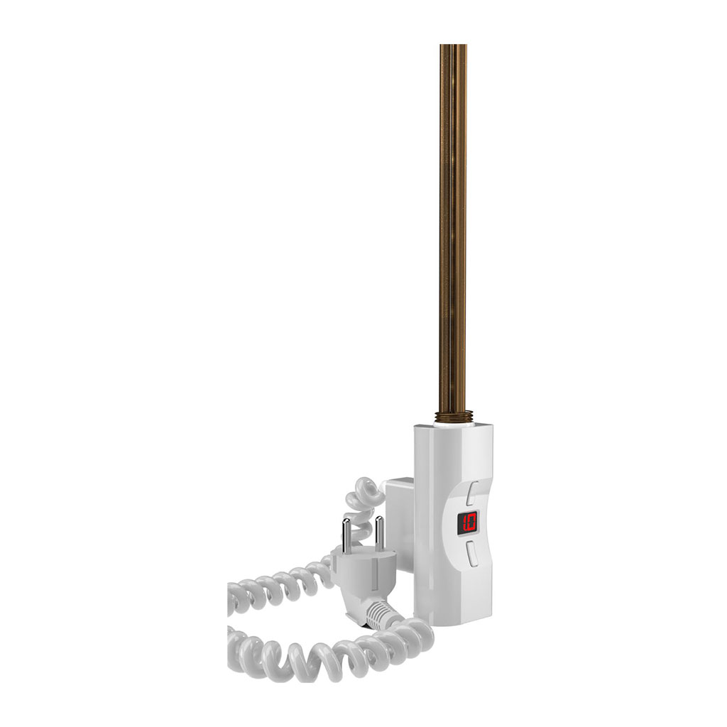BPS-koupelny G+D Elektrické topné těleso s WiFi a dálkovým ovládačem (300 - 1200 W) Barva: Chrom